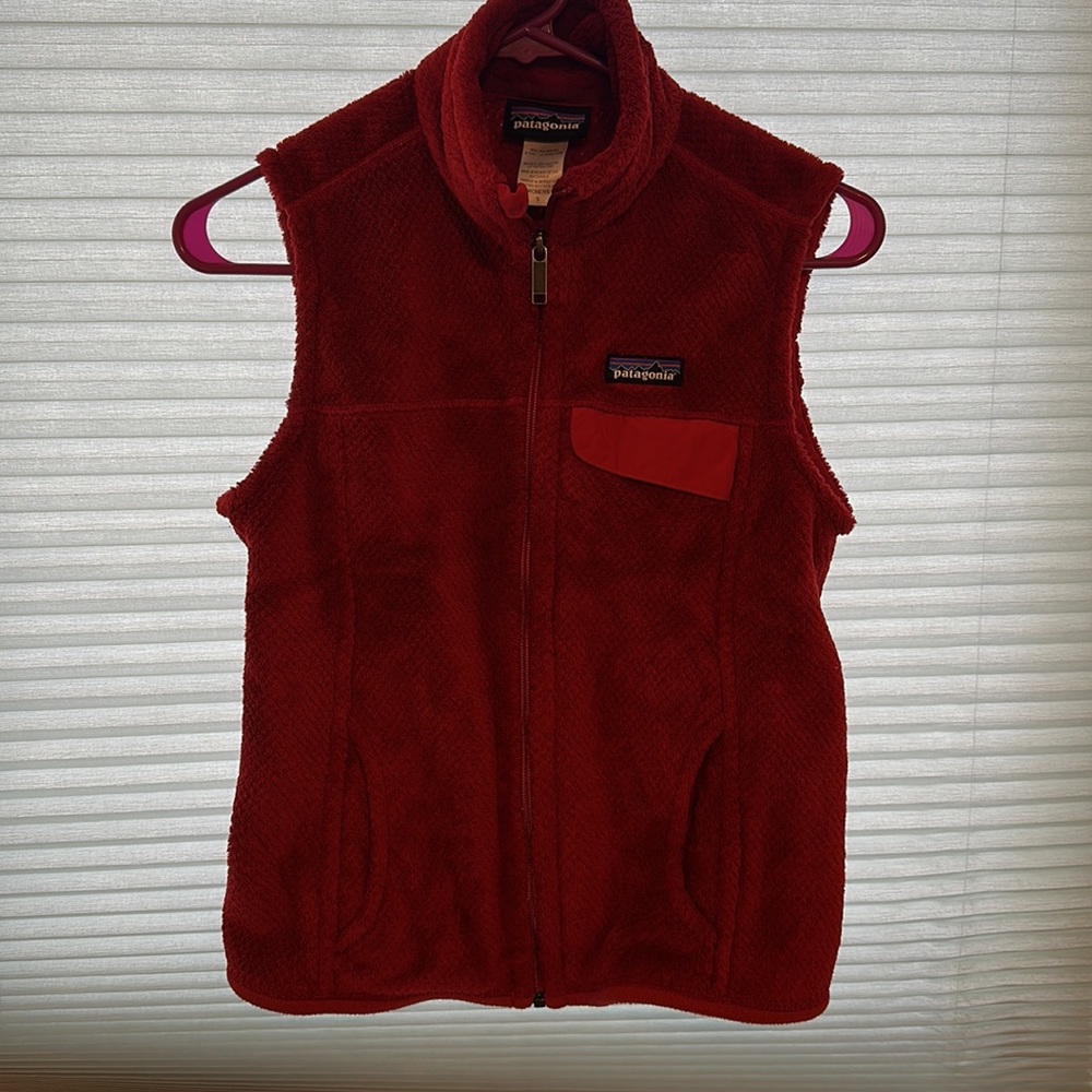 Red Patagonia Womens Vest